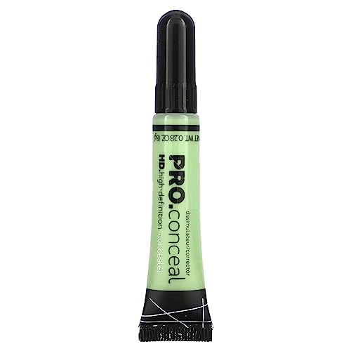 Pro Conceal Green Color Corrector Concealer - Neutralize Redness & Dark Circles for Flawless Makeup | Perfect for Daily Use & Special Occasions