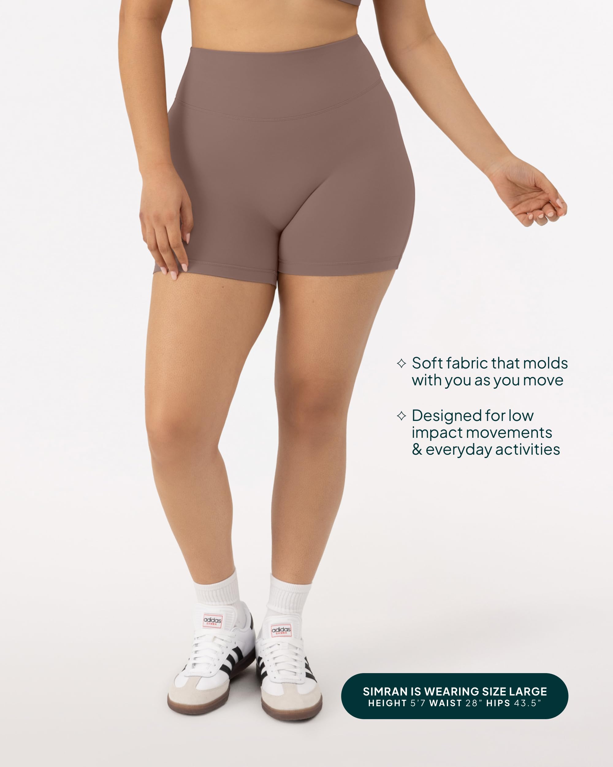 Buttery Soft High Waisted Yoga Shorts for Women - 4