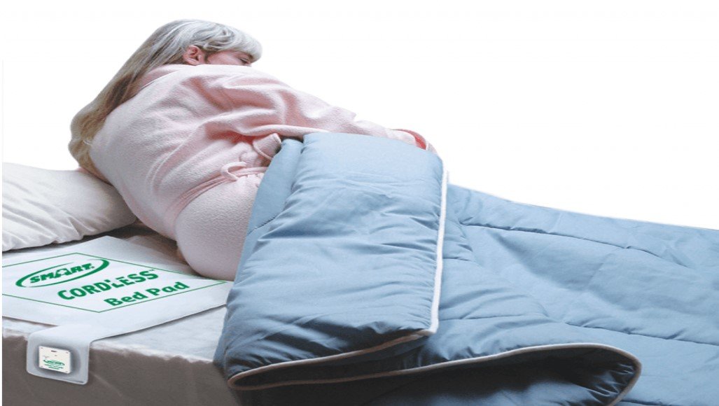 FallGuard Cordless Monitor Bed Pad - Wireless Fall Detection Alarm for Elderly Safety, Waterproof & Comfortable - Ideal for Home Care, Nursing Homes, and Hospitals