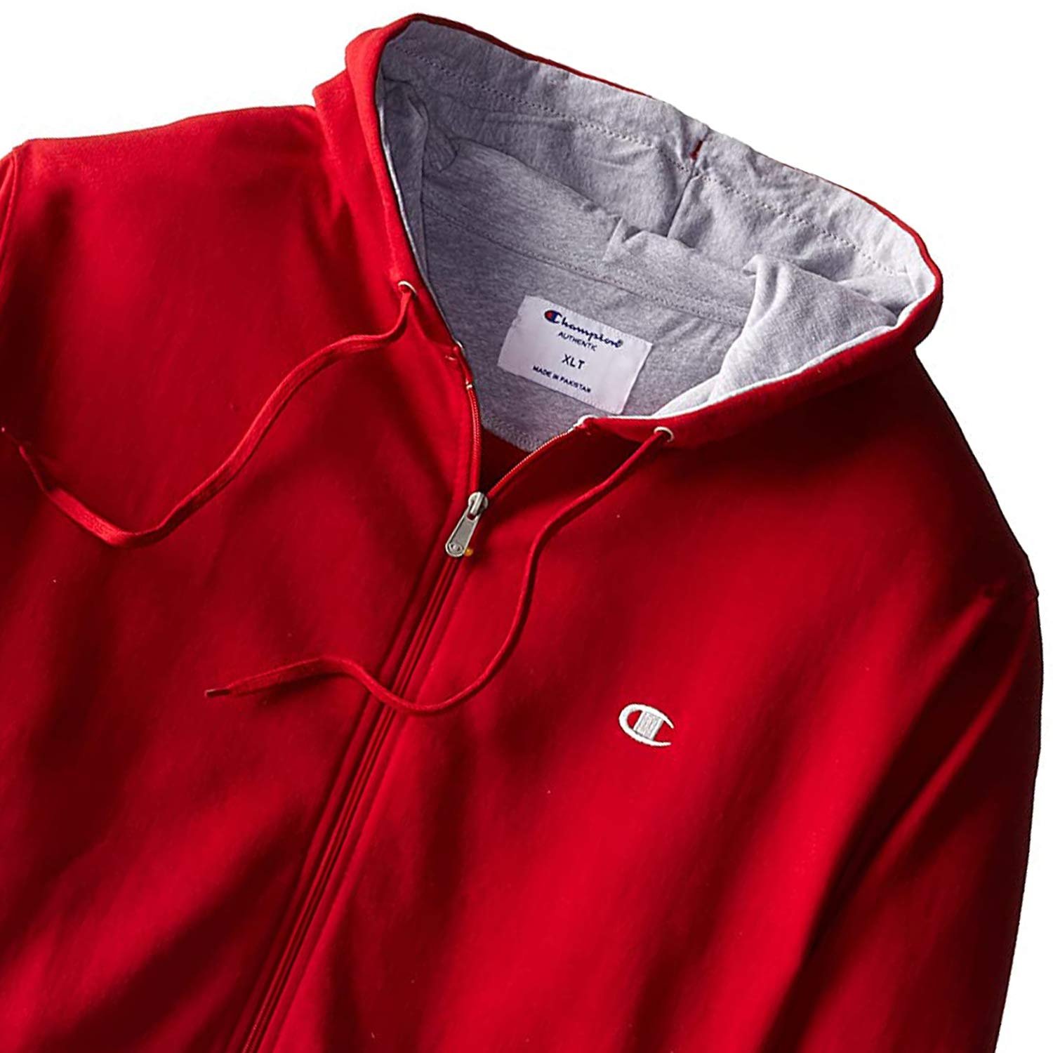 Champion Men's Big & Tall Full Zip Hoodie - Comfortable Heavyweight Fleece Sweatshirt for Casual Wear, Gym & Outdoor Activities