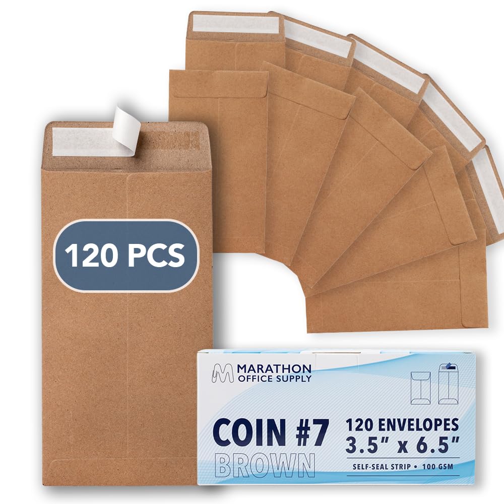 MOS #7 Coin Envelopes - 3.5