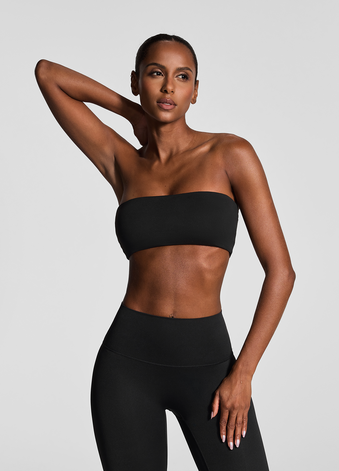 Strapless Bandeau Top for Women - Seamless Comfort Stretch Crop Tops - Perfect for Beach, Yoga & Summer Outfits
