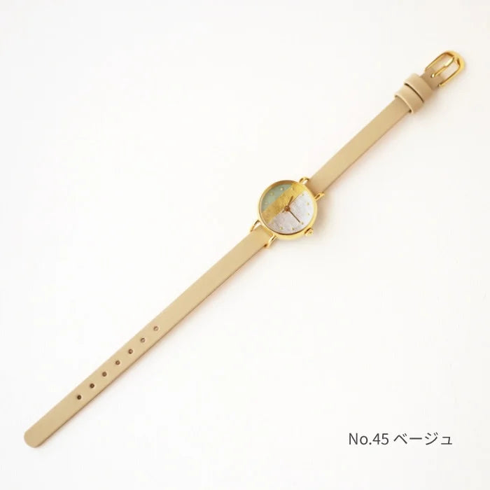 Elegant Women's Green Agate Wristwatch - Japanese Handmade Quartz Watch for Women, Perfect for Daily Wear, Office & Special Occasions