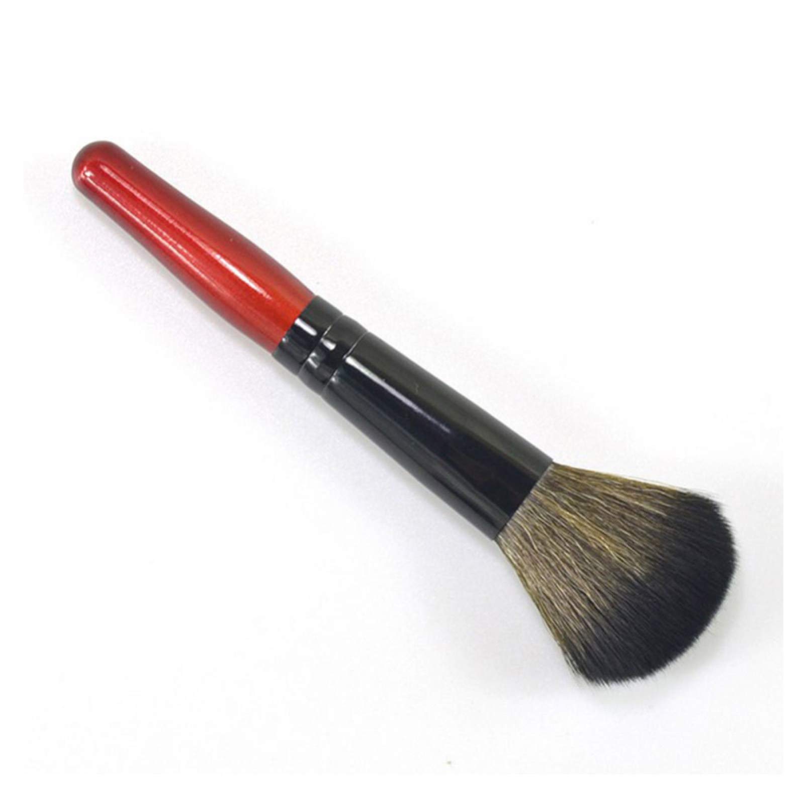 Premium Wooden Handle Makeup Brush Set - Foundation, Blush, Powder & Contour Brushes for Flawless Beauty Application - Perfect for Daily Makeup & Professional Use - Wine Red