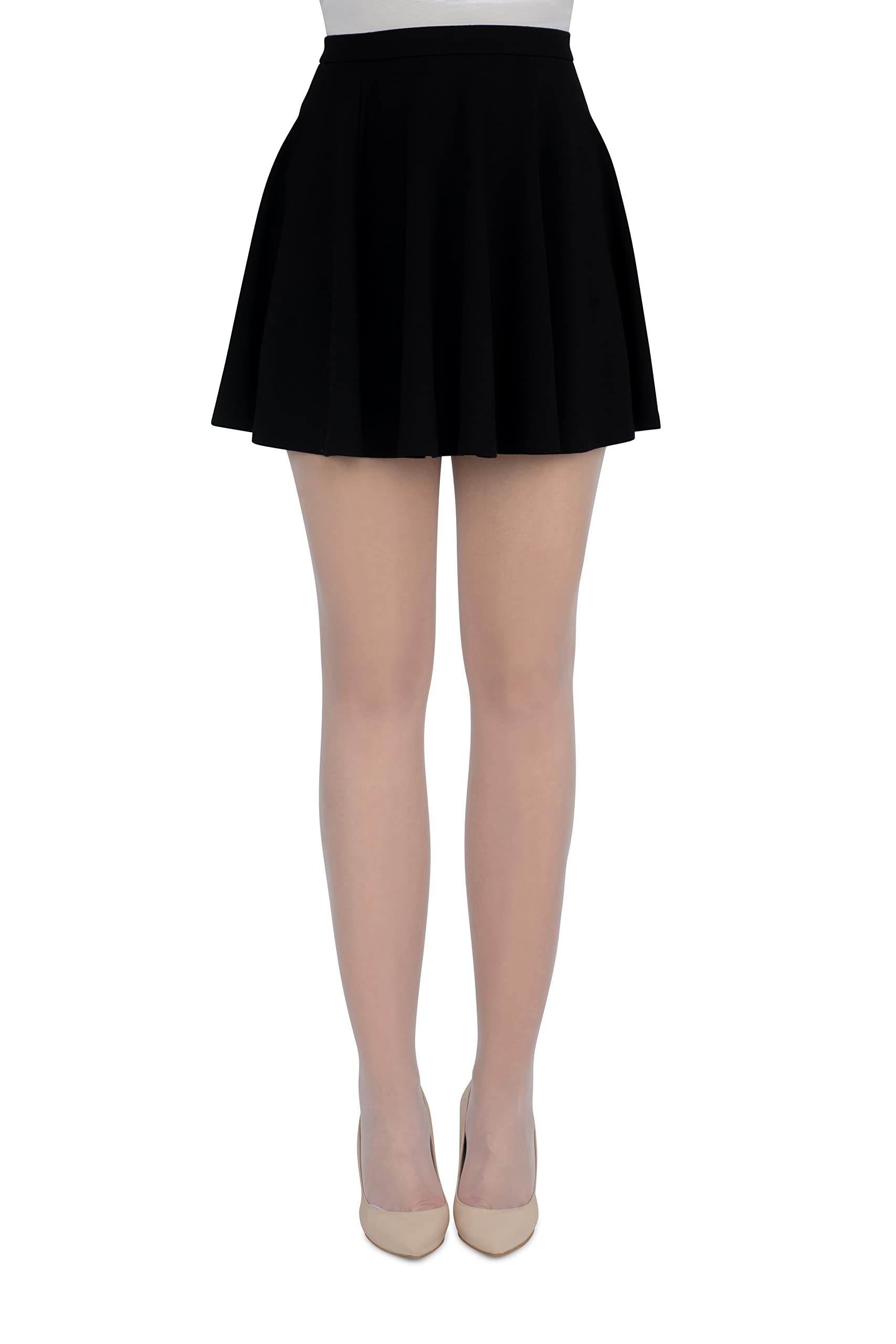 LORES 20 Denier Nude Women's Pantyhose - Semi-Sheer Natural Tights, Comfortable Full Stockings for Everyday Wear | Perfect for Office, Formal Events & Special Occasions