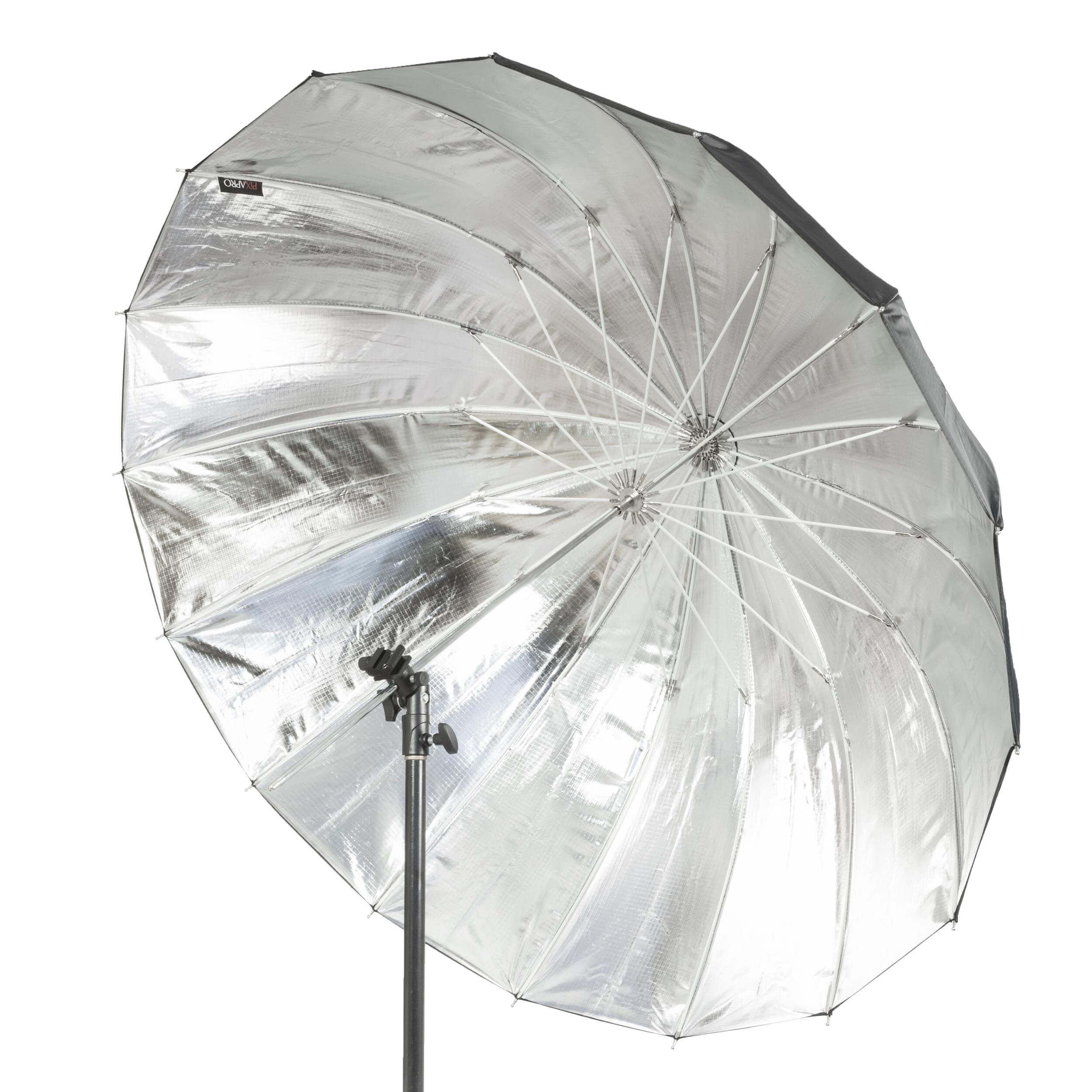 Professional Photography Reflective Parabolic Umbrella - Black/Silver for Studio Lighting & Portrait Photography - Perfect for Indoor/Outdoor Photo Shoots, Product Photography & YouTube Videos