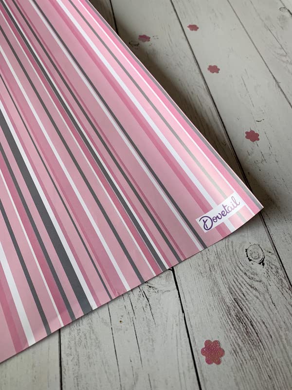 Premium Dovetail Candy Floss Gift Wrapping Paper - 4 Sheets Pack | Perfect for Birthday, Wedding & Holiday Presents