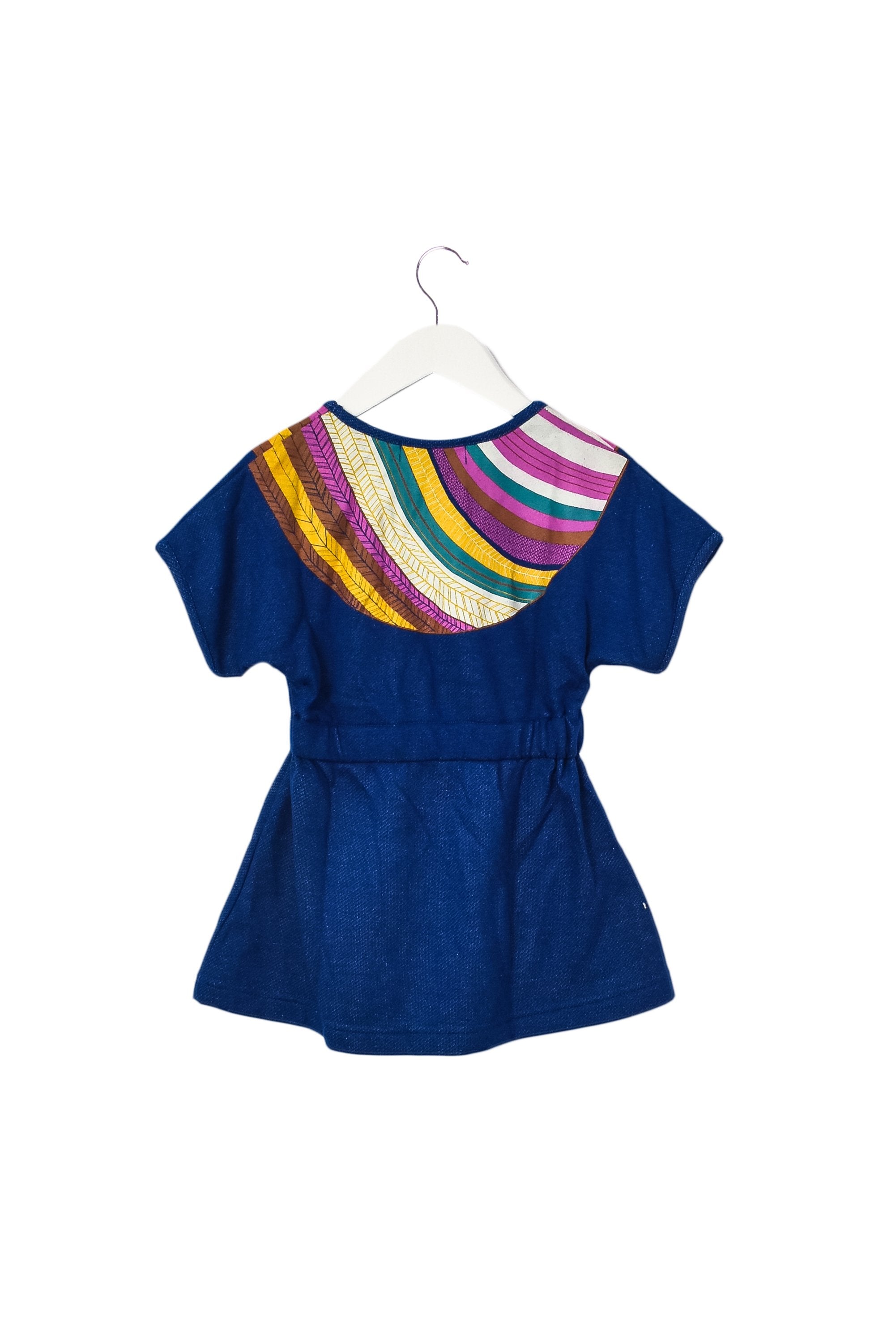 10033262 Milk on the Rocks Girls' Casual Dress Size 2T - Soft Cotton Kids' Play Outfit for Birthday Parties & Family Gatherings