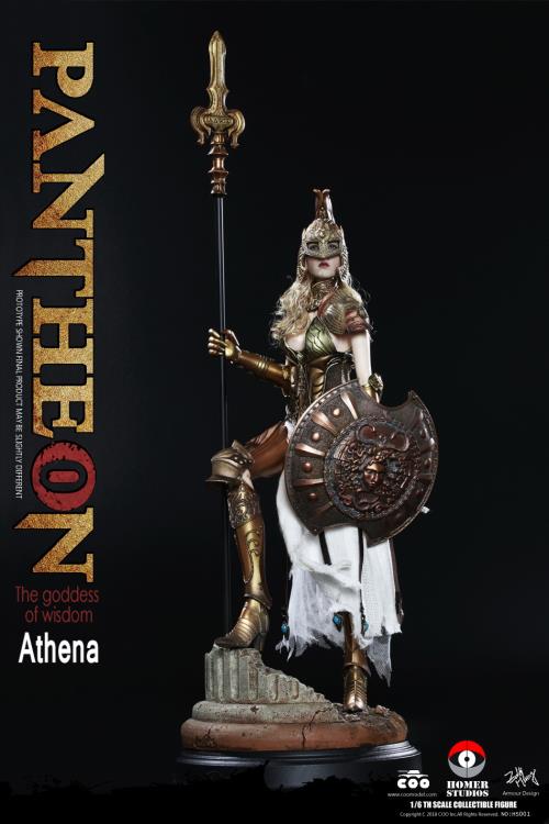 COO Model 1/6 Scale Pantheon Athena Goddess of Wisdom Collectible Figure - Perfect for Anime Fans, Mythology Enthusiasts & Home Decor Display