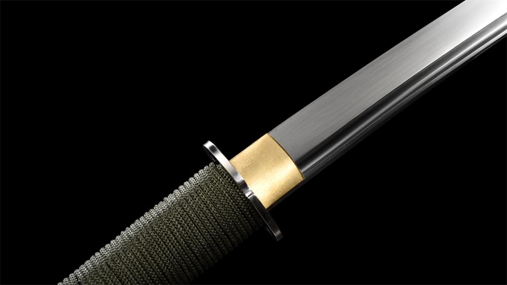 Outdoor Survival Katadzuke 1095 High Carbon Steel Katana - Functional Strong Blade for Camping, Bushcraft & Survival - Ryan1109