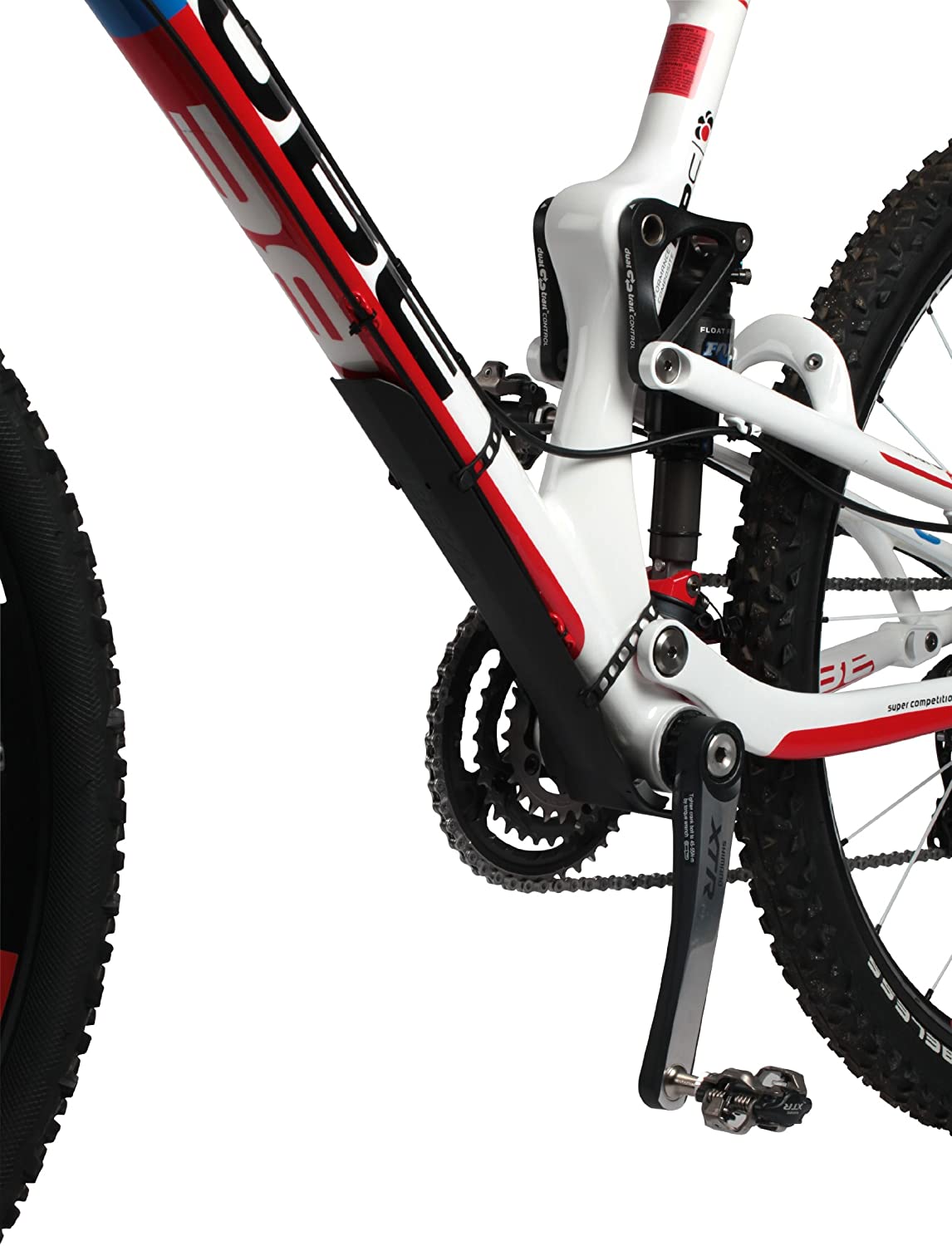 Zefal Downtube Armour Mudguard - Clip-On Bike Fender for Mountain & Road Bikes - Durable Bicycle Mudguard for Wet & Muddy Terrains - Perfect for Commuting, Trail Riding & All-Weather Cycling