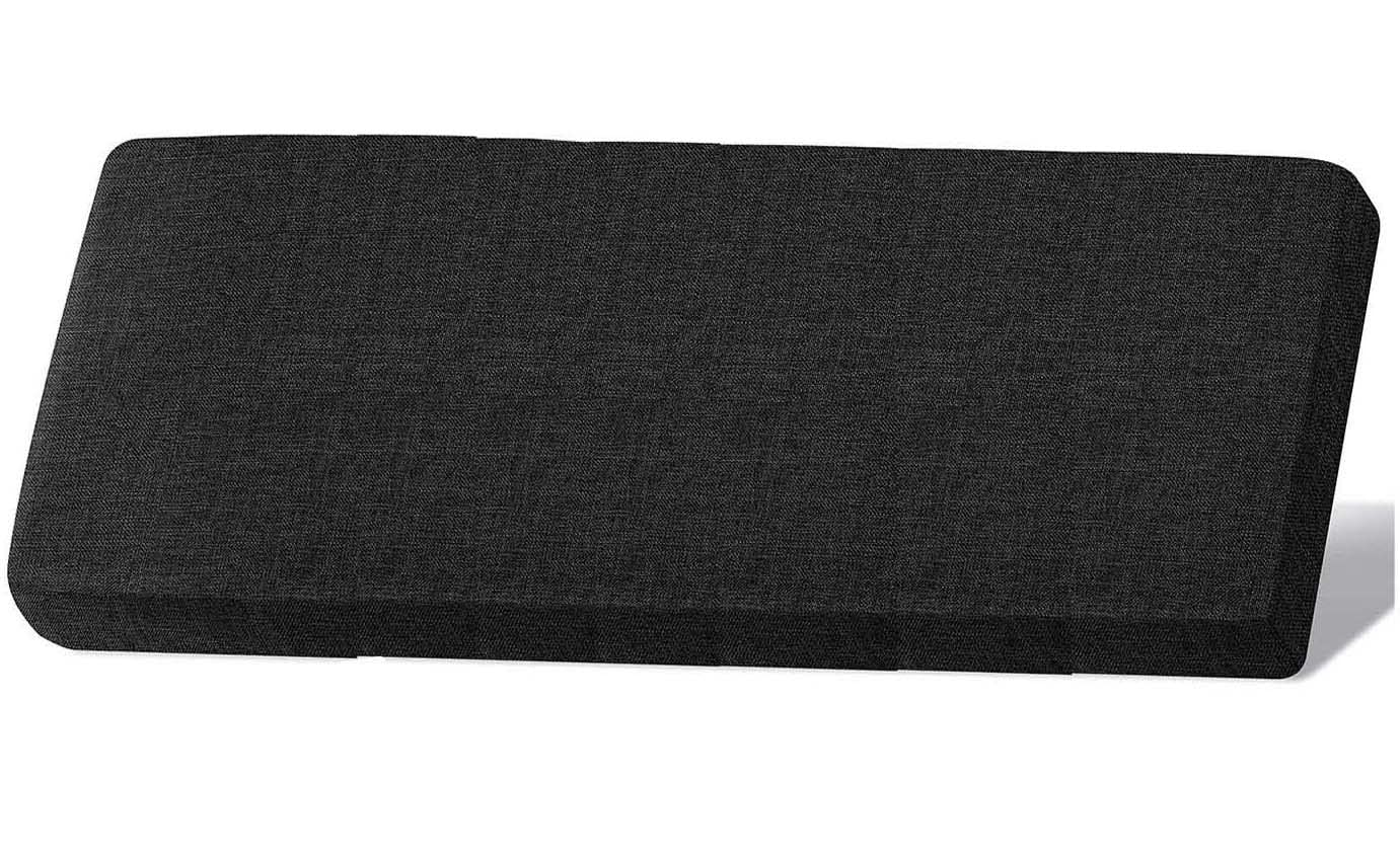 Waterproof Outdoor/Indoor Bench Cushion with Ties - Non-Slip Patio Swing, Piano & Sofa Seat Pad for Home, Garden & Deck Comfort