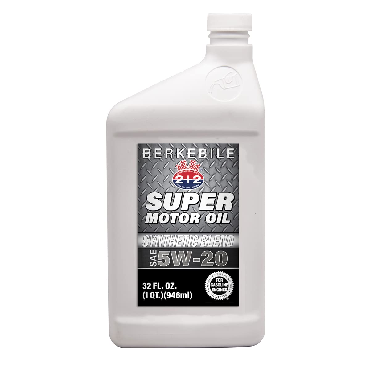 B5W21 5W-20 Synthetic Blend Motor Oil - 12 Pack (32 oz Each) for Cars, Trucks & SUVs - High Mileage Engine Protection & Performance Boost