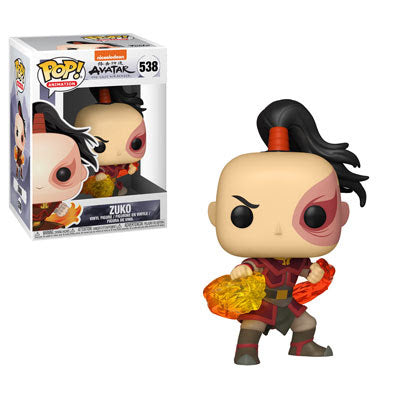 Avatar: The Last Airbender Zuko Pop! Vinyl Figure #538 - Collectible Gift for Anime Fans & Home Decor