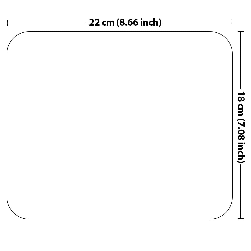 Non-Slip Rectangle Mouse Pad - WIRESTER Galaxy Falling Star Design for Home Office & Gaming Desk | Perfect for PC, Laptop & Computer Workstations