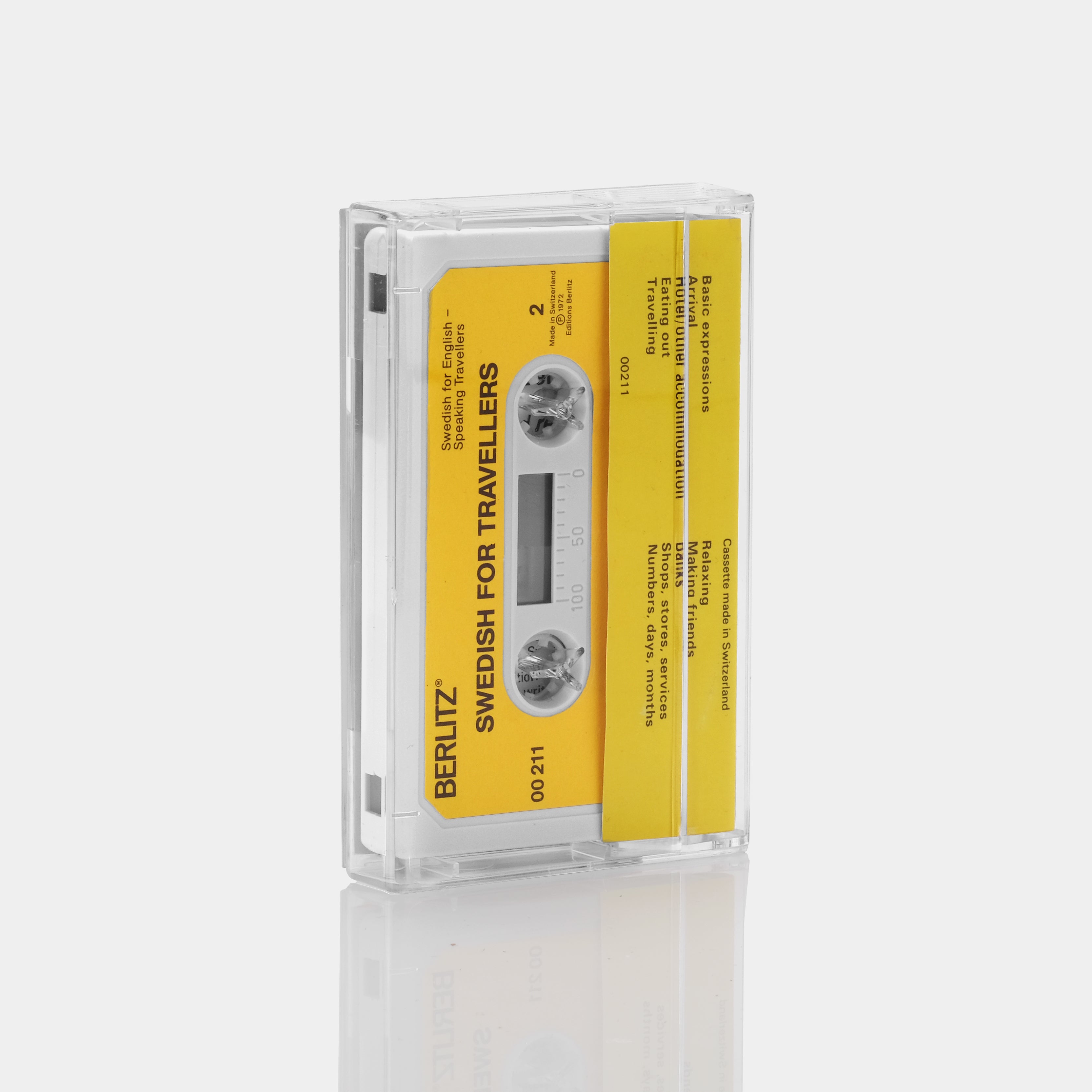 Berlitz Swedish Language Learning Cassette Tape for Travelers – Learn Essential Swedish Phrases for Travel, Shopping & Dining