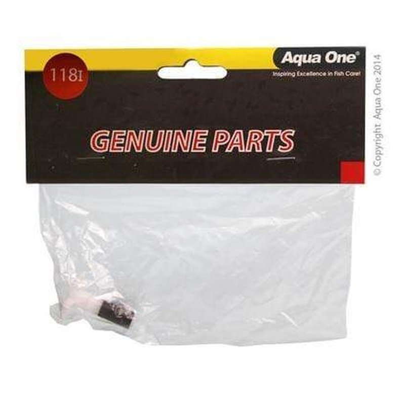 Aqua One Impeller Set 118i for MiniSkim 80 (Model 25118i) - Replacement Water Pump Impeller for Aquariums & Fish Tanks