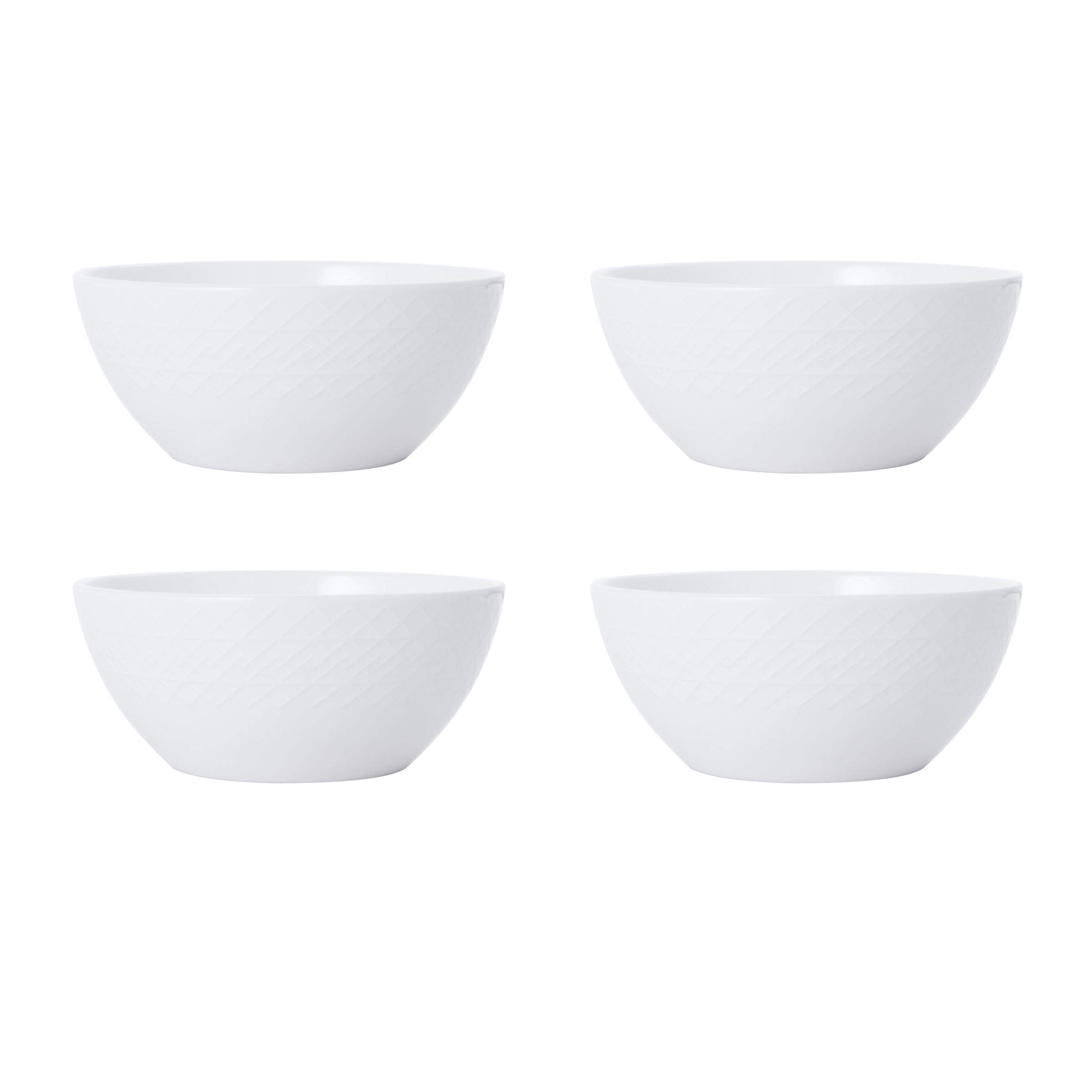 Mikasa Jenna 16-Piece Dinnerware Set for 4 - Elegant Porcelain Dinner Plates, Bowls, Cups & Saucers - Perfect for Family Dinners, Entertaining Guests & Holiday Meals