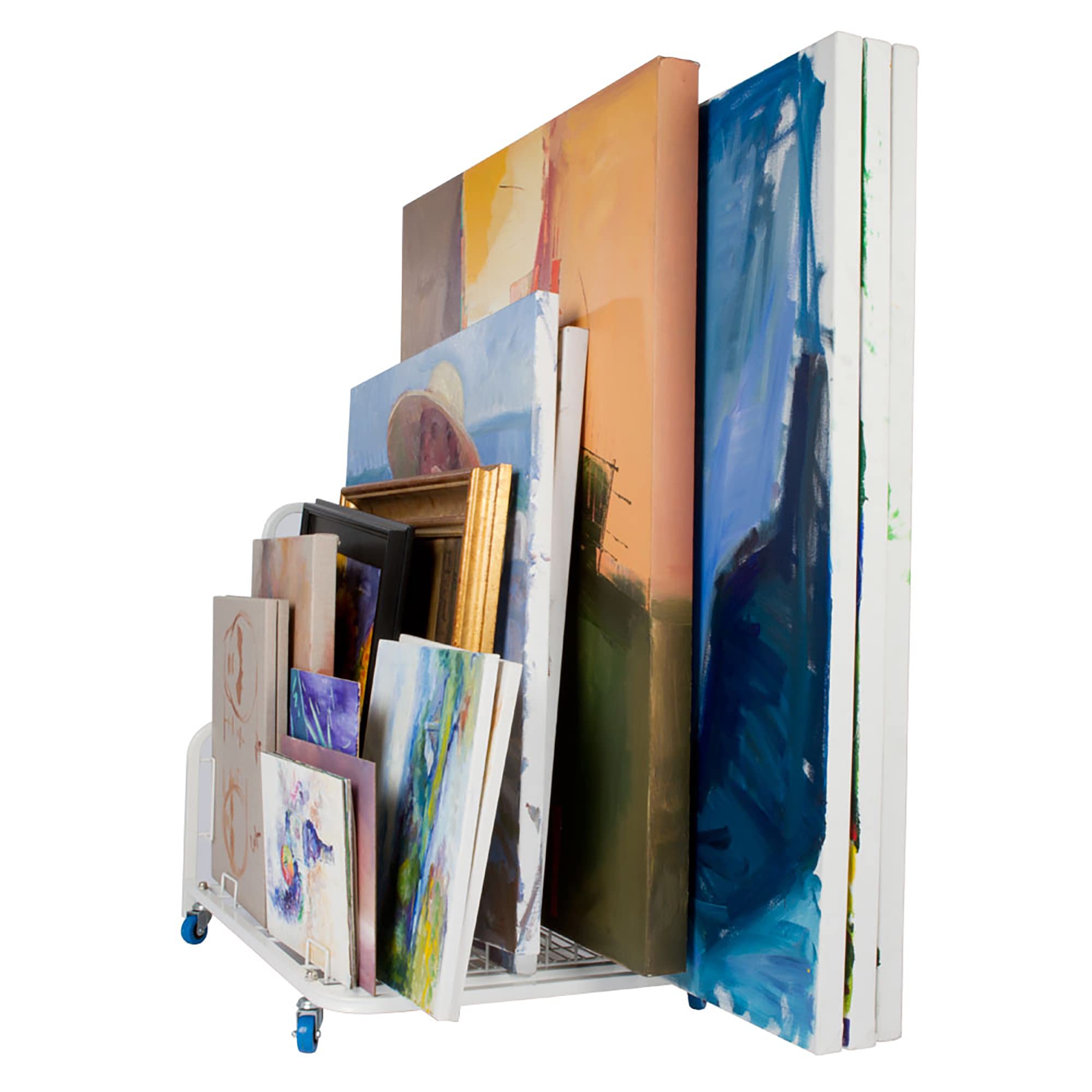 Dryden Art and Canvas Keeper Bundle - Small & Large Size for Storing, Organizing & Transporting Canvases, Frames & Art Panels | Perfect for Artists, Painters & Art Students - Home Studio & Classroom Use