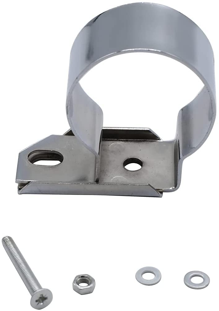 Chrome-Plated Silver Coil Bracket for Ford 260 289 302 351W 351C 400 Mustang F150 Bronco - CNC Aluminum Alloy Ignition Coil Mount Bracket 12V - Perfect for Engine Upgrades & Performance Tuning