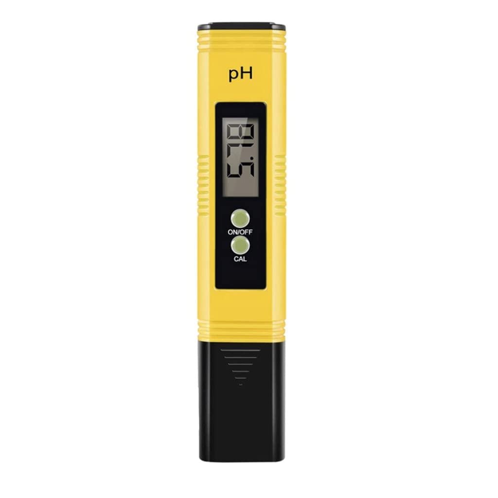 FSYSM Digital pH Meter 0.01 High Accuracy Water Quality Tester with 0-14 Measurement Range for Aquariums, Pools, Hydroponics & Home Brewing | Perfect for Water Testing in Fish Tanks, Swimming Pools, Drinking Water & Gardening