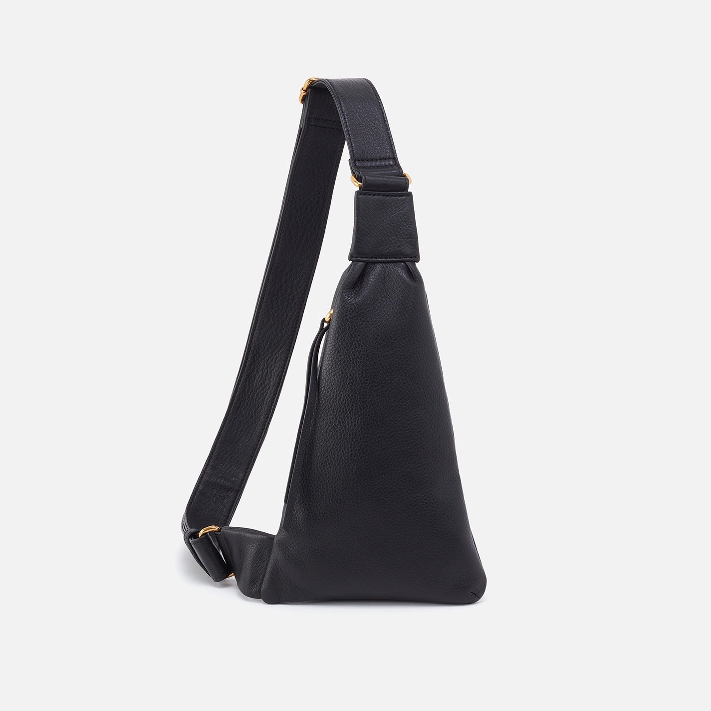 Bodhi Sling Bag in Pebbled Leather - Black Crossbody Purse for Women | Stylish Everyday Shoulder Bag for Work, Travel & Shopping