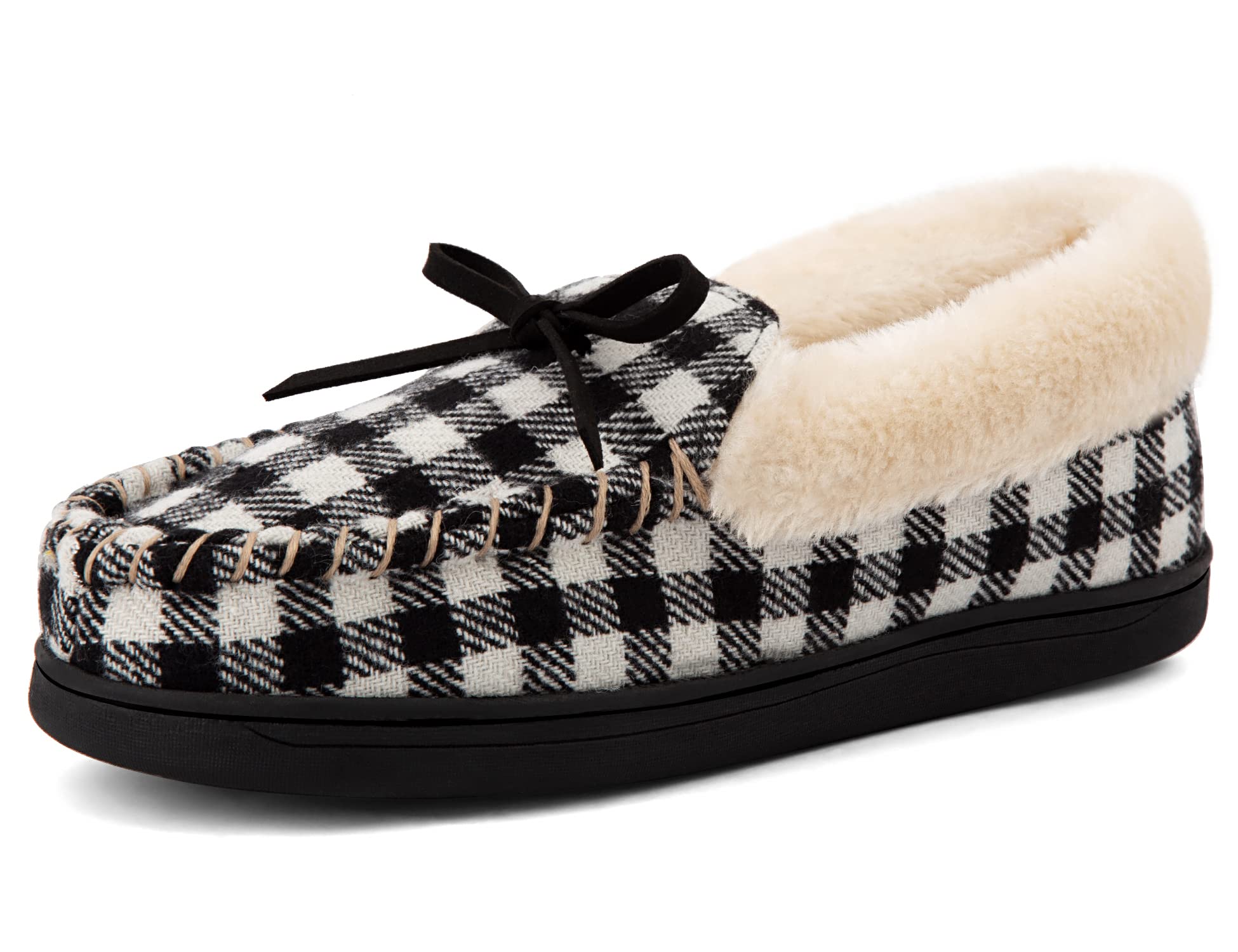 MaxMuxun Women's Moccasin Slippers - Soft & Comfortable Indoor/Outdoor House Shoes for Women - Perfect for Home, Office, and Casual Wear
