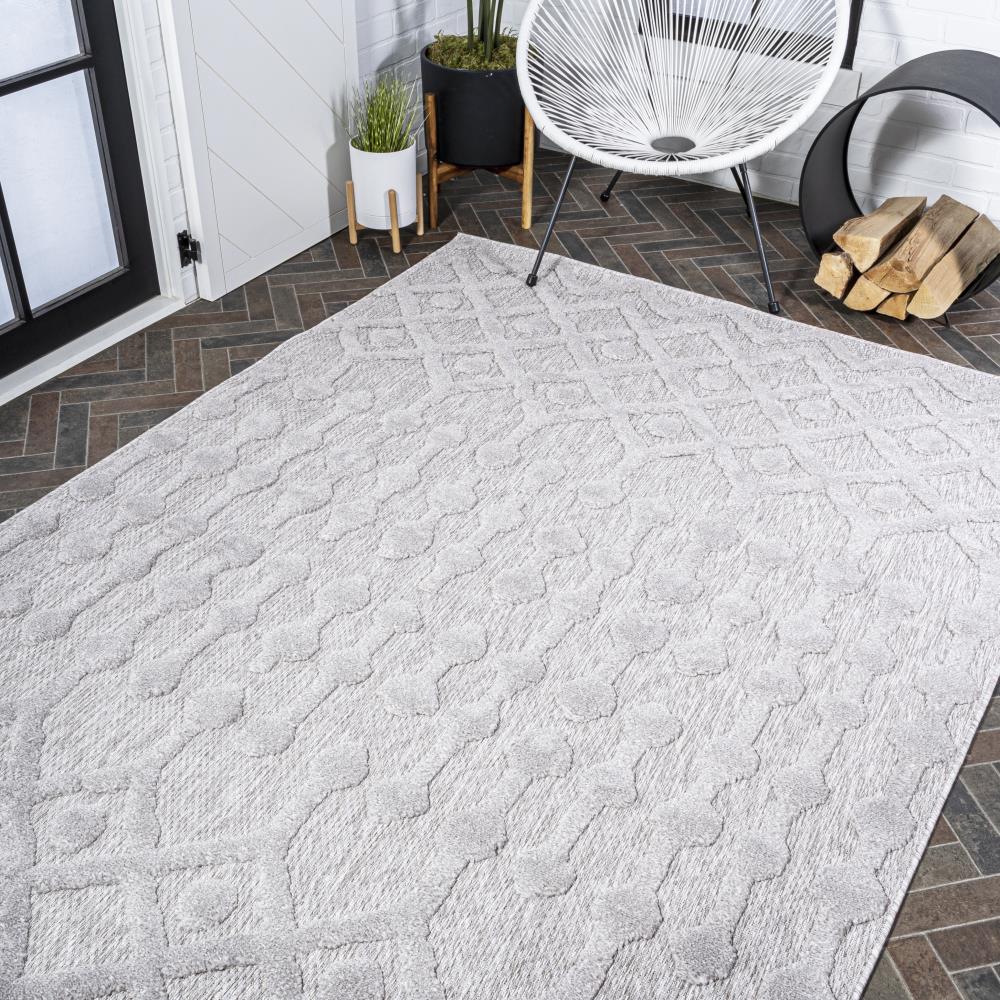 Peralta Moroccan Diamond Area Rug - Indoor/Outdoor Use - Perfect for Living Room, Bedroom, or Patio Decor