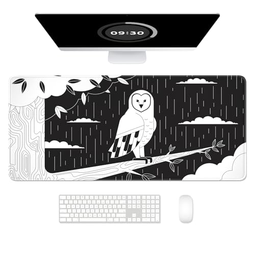 59 Gothic Black White Owl