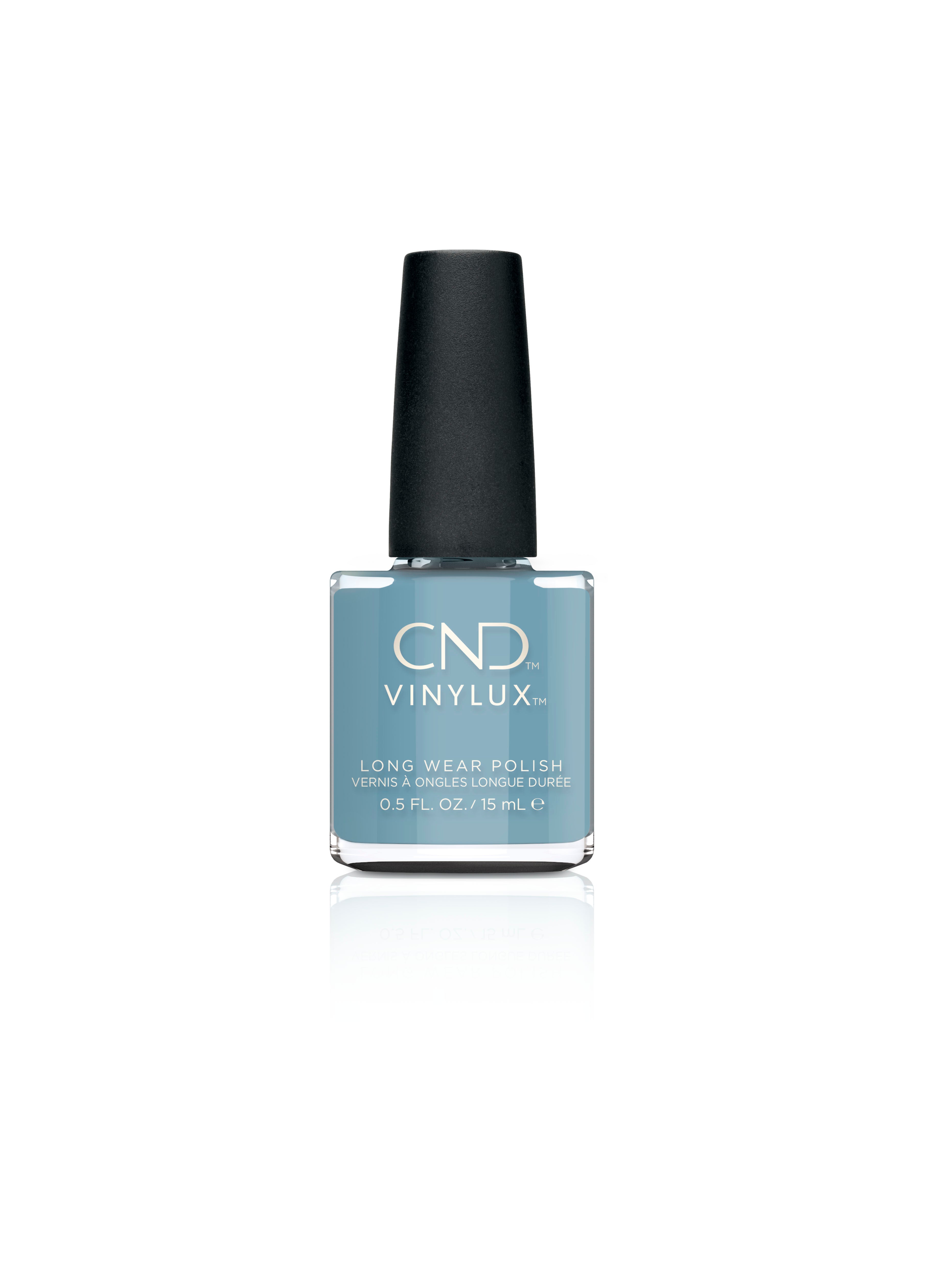 CND Vinylux Long Wear Nail Polish - Frosted Seaglass (0.5 fl oz) | 7+ Days Shine, Chip-Resistant | Perfect for Manicures, Pedicures & Nail Art
