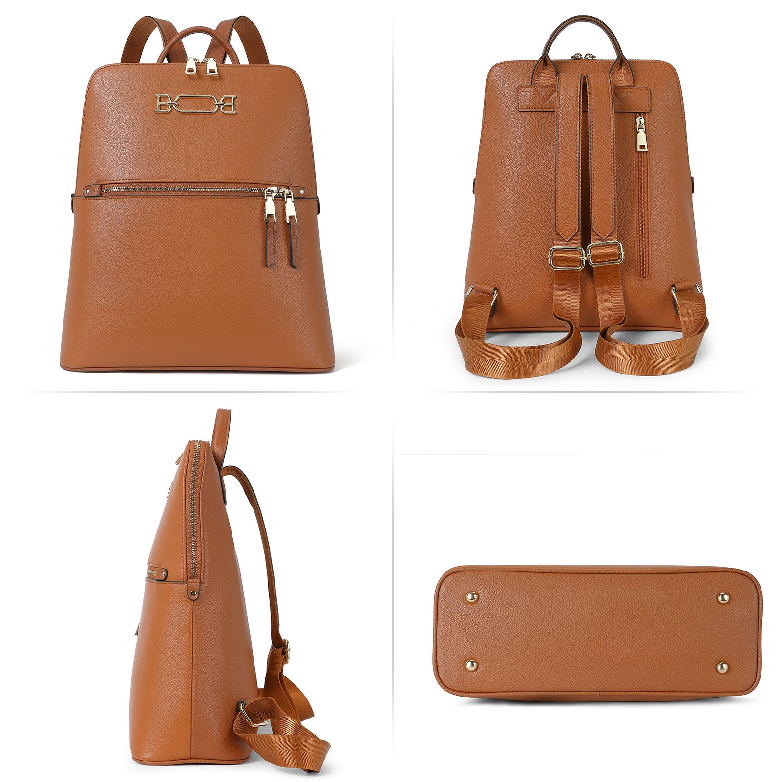 Baish Stylish Women's Backpack - Elegant & Durable for Work, Travel & College | Fashionable Laptop Bag for Everyday Use