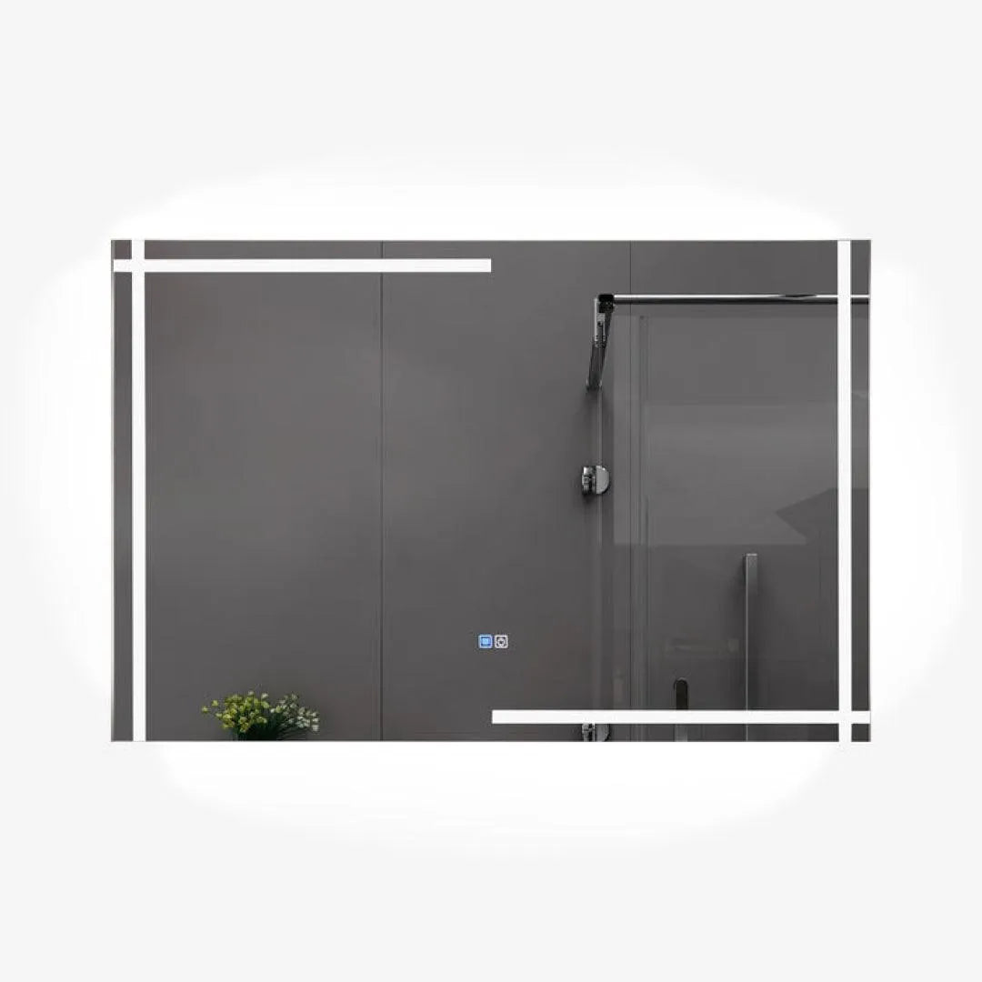 LM220 LED Mirror with Adjustable Brightness - Vanity Makeup Mirror for Bathroom, Bedroom & Dressing Room - Perfect for Makeup, Skincare & Grooming