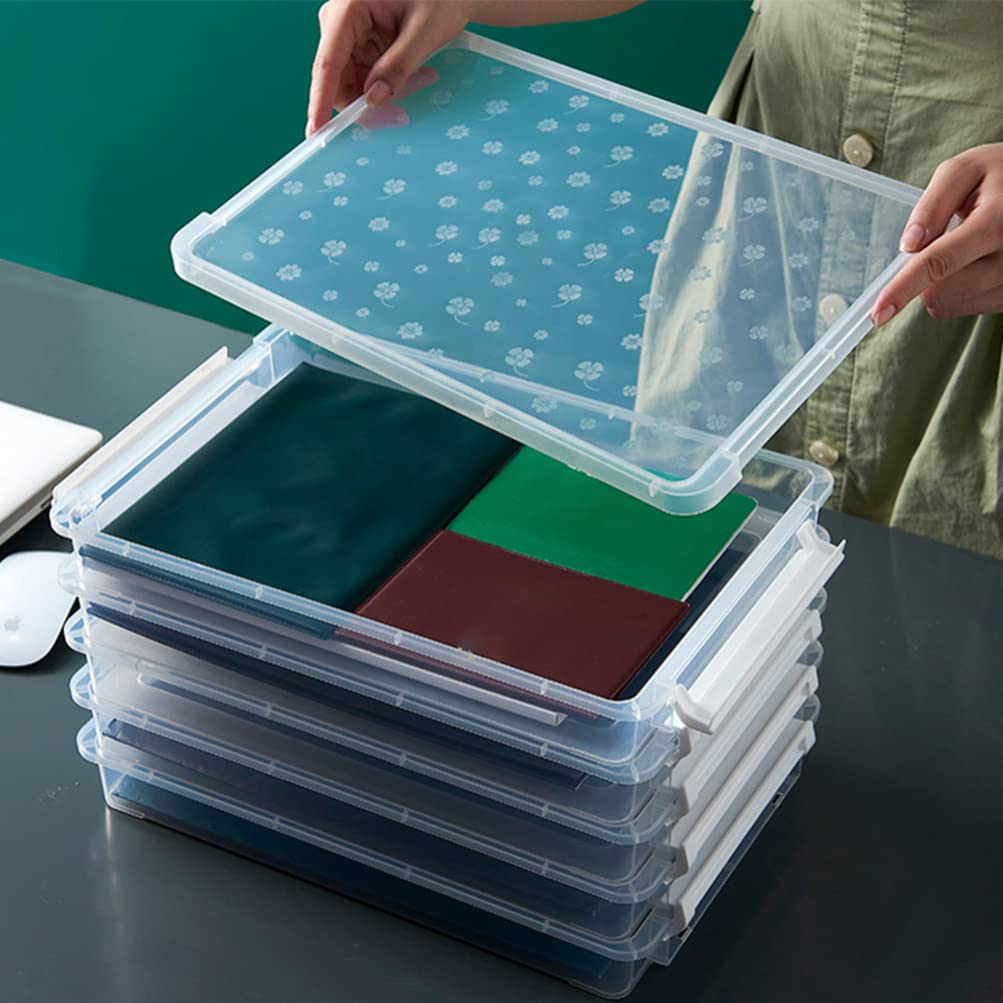 Box File Organizer - Office Document Storage Folders & Holders | Perfect for Office, Home, or School Organization