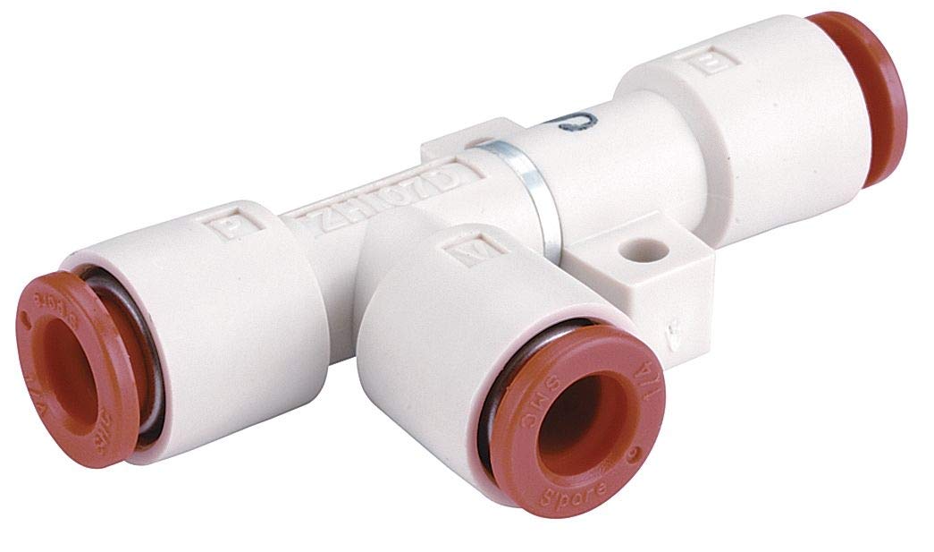 1/4 Inch Inline Vacuum Ejector for Industrial Automation & Pneumatic Systems - Perfect for CNC Machines, Packaging Equipment & Vacuum Holding Applications