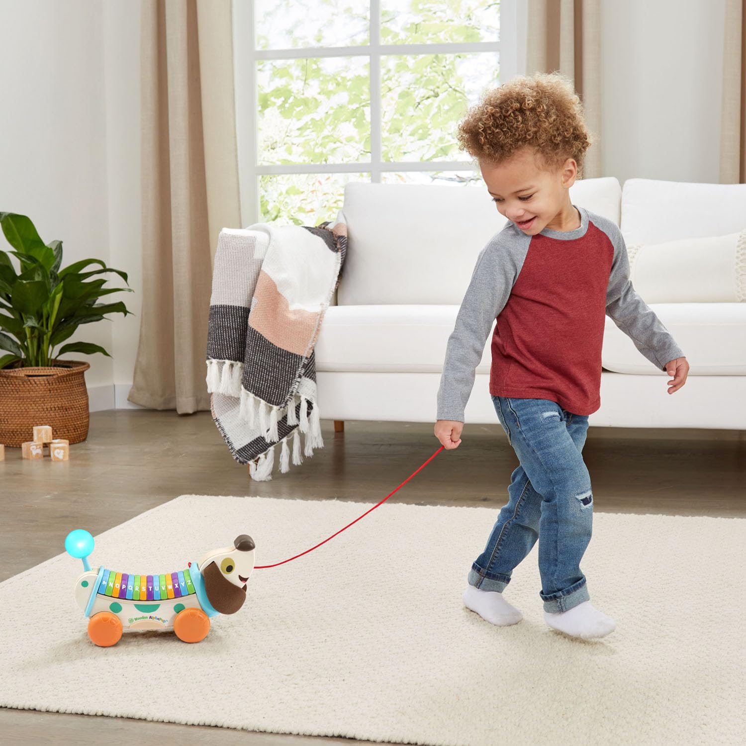 LeapFrog Wooden AlphaPup - Interactive Learning Toy for Toddlers, Educational ABCs & Phonics, Perfect for Preschool & Kindergarten - Great for Home, Classroom & Travel Use