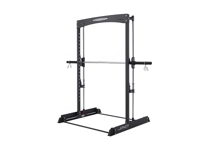 BodyCraft Jones Freedom Smith Machine - Heavy Duty Home Gym Equipment for Strength Training | Perfect for Home Workouts & Commercial Gyms | Summer Sale
