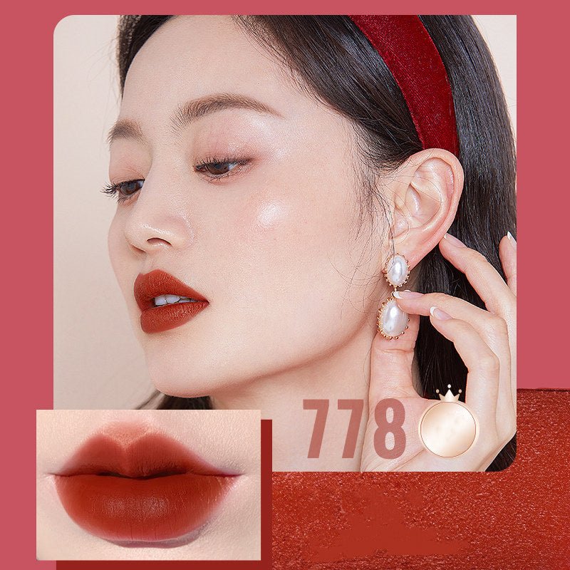 CHIOTURE Matte Lipstick - Long Lasting Square Tube Lipstick, Hydrating & Non-Drying, Vegan & Cruelty Free - Perfect for Everyday Wear, Date Night & Special Occasions
