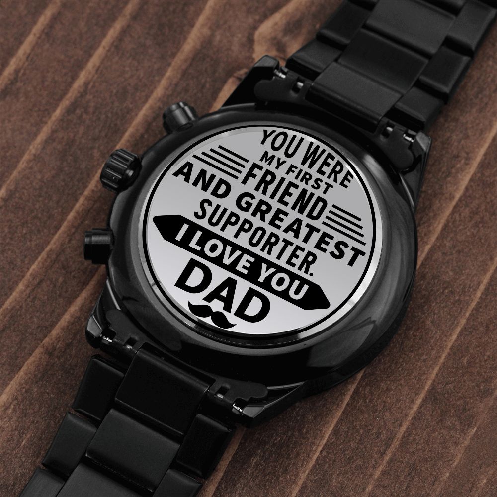 Waterproof Men's Watch - Best Christmas & Birthday Gift for Dad - Perfect for Outdoor Activities, Work & Special Occasions