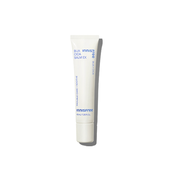 Innisfree Bija Cica Balm EX - Soothing Skin Repair Cream for Acne, Redness & Irritation - Korean Skincare for Sensitive & Problem Skin - Perfect for Post-Breakout Recovery & Daily Calming Care