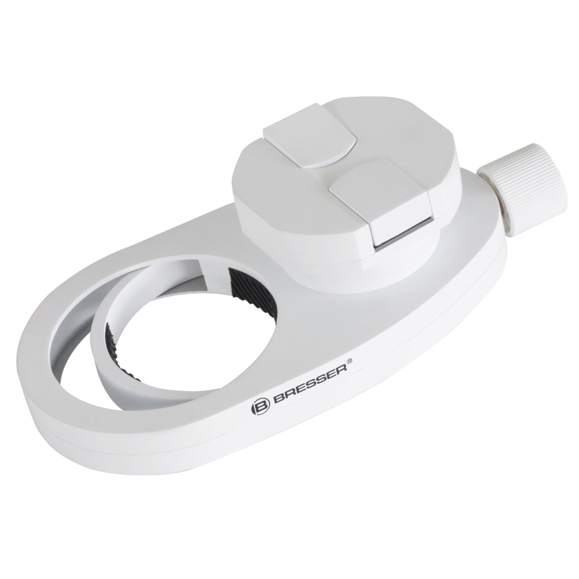 Bresser Smartphone Adapter for Telescope & Microscope - Universal Phone Mount for Astronomy & Science Observations - Perfect for Stargazing, Bird Watching & Lab Research