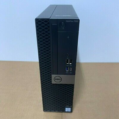 Dell OptiPlex 5050 SFF Desktop PC - Intel Core i5-6500 Quad-Core 3.2GHz, 8GB RAM, 256GB SSD, Windows 10 Pro (WiFi, Keyboard & Mouse Included) - Certified Refurbished with 1-Year Warranty | Ideal for Home Office, Business Computing & Everyday Tasks