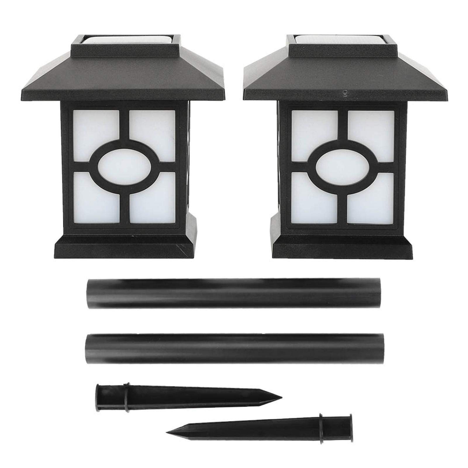 Solar Powered Outdoor Lights for Garden & Pathway - Waterproof ABS Lawn Lights for Yard, Home & Landscape Decoration - Perfect for Patio, Driveway, and Backyard Lighting