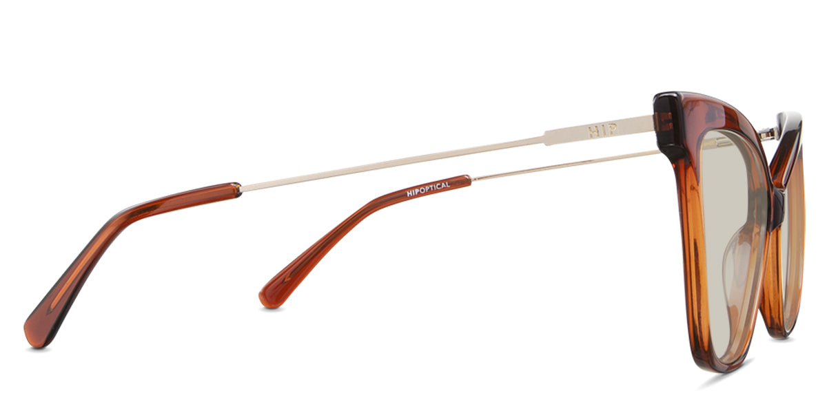 Imari Women's Prescription Tinted Glasses - Fashionable Reading Glasses with Light Tint for Women - Perfect for Reading, Computer Use, and Outdoor Activities