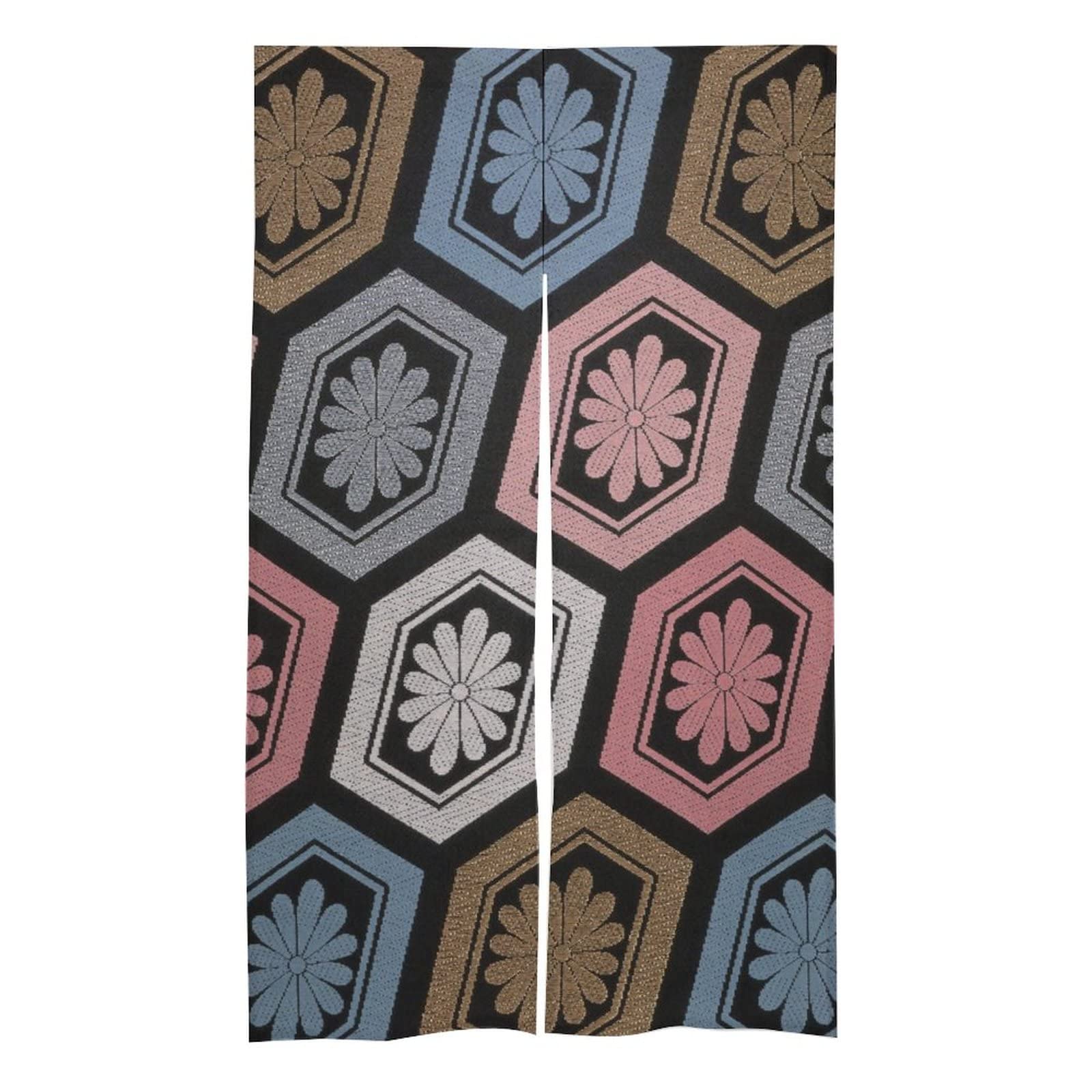 Japanese Traditional Noren Door Curtain - Handmade Art Painting Tapestry for Doorway, Bathroom, Kitchen, Closet Divider - Home Decor & Unique Gift Idea for Friends - Perfect for Asian-Themed Decor and Zen Spaces