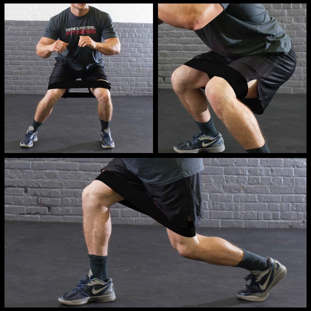 Hip & Glute Activation Band - Resistance Loop for Strength Training, Physical Therapy & Workouts - Perfect for Home Gym, Yoga, Pilates & Rehabilitation Exercises