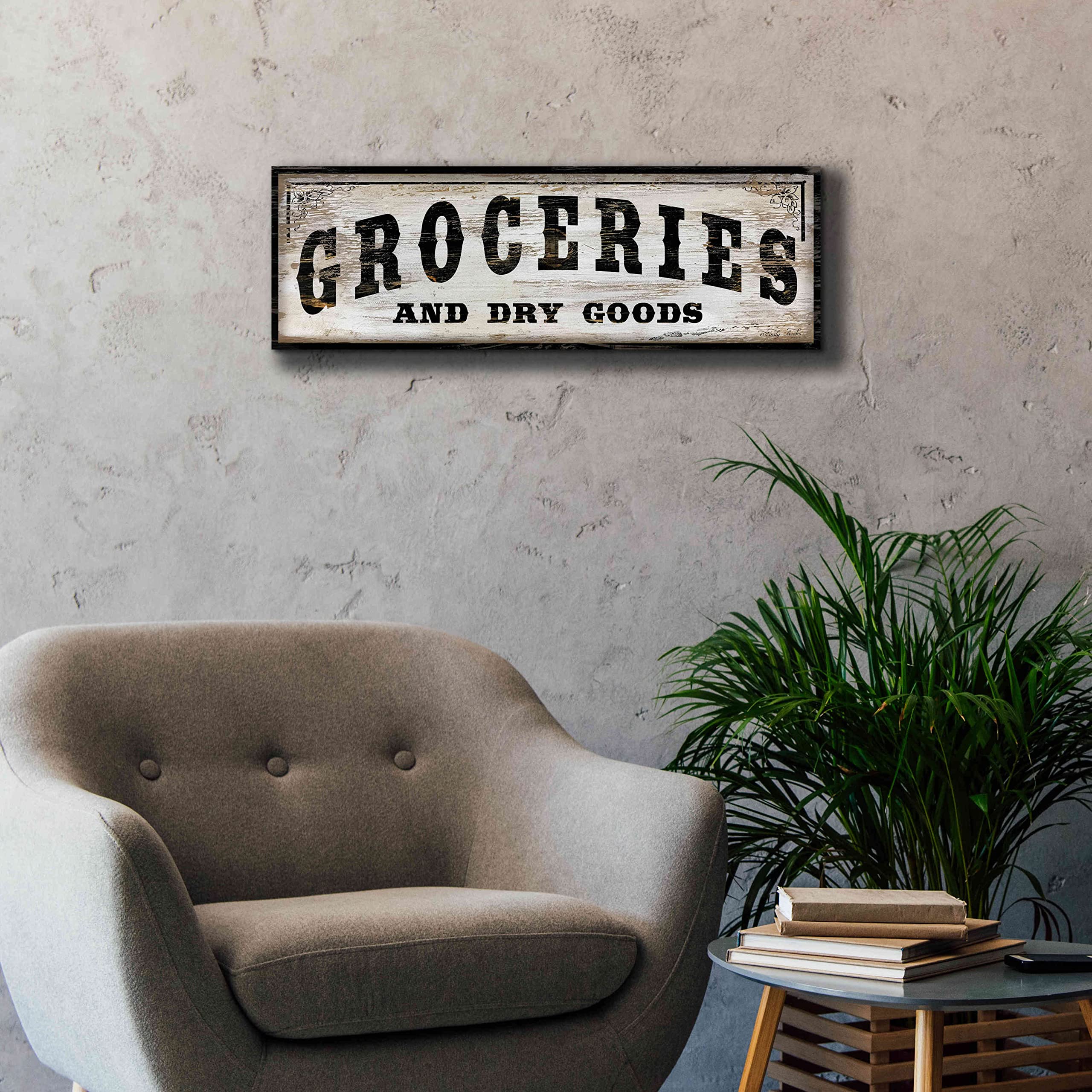 Epic Graffiti Groceries Canvas Wall Art 36x12