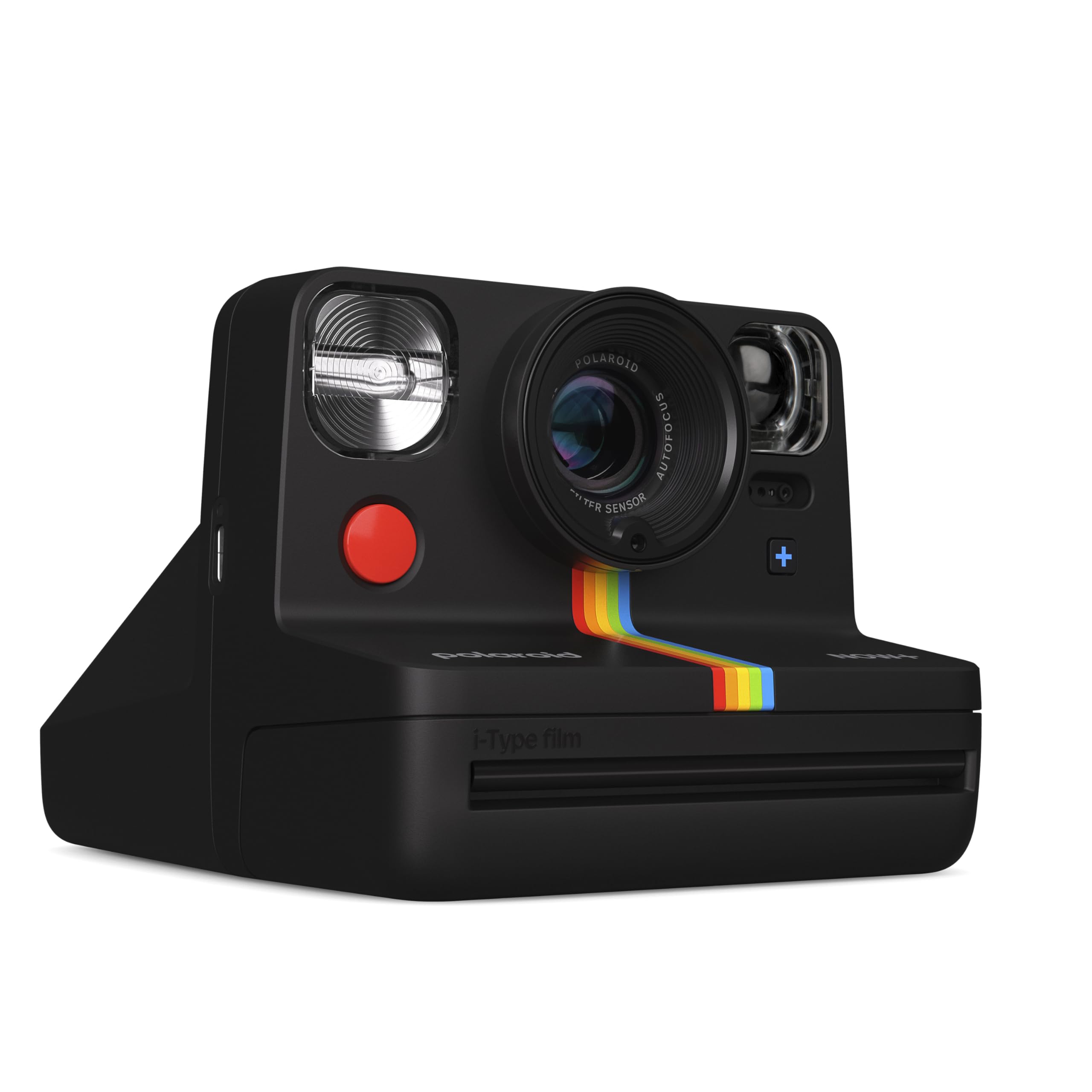 Polaroid Now+ Generation 2 Instant Camera Bundle with 16 Photos - Bluetooth Connected, App Controlled - Black - Perfect for Travel, Parties & Creative Photography