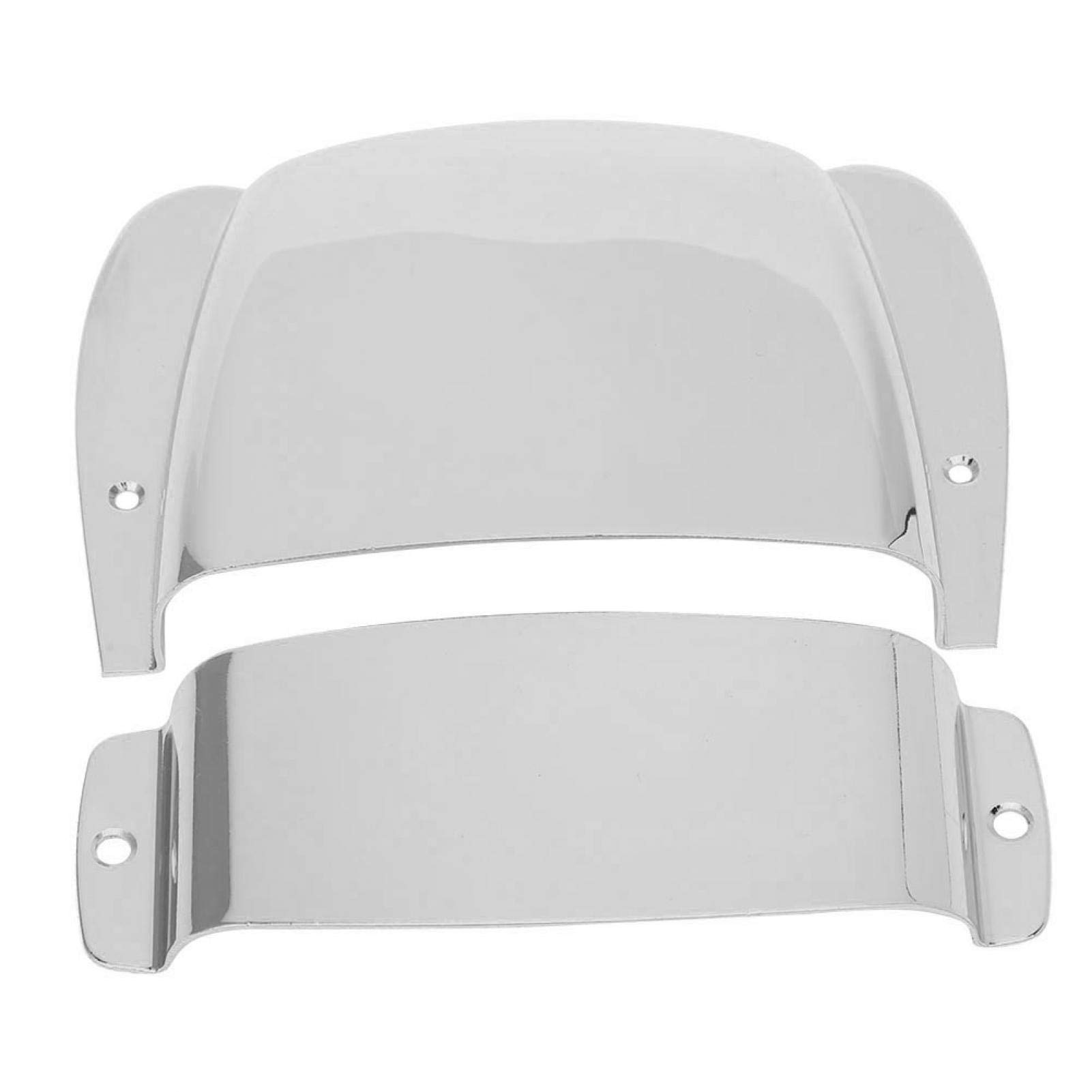01 Bass Pickup Cover - Zinc Alloy Guitar Bridge Cover for Electric Bass Guitar | Replacement Part for Fender Jazz Bass | Perfect for Stage Performances & Studio Recordings
