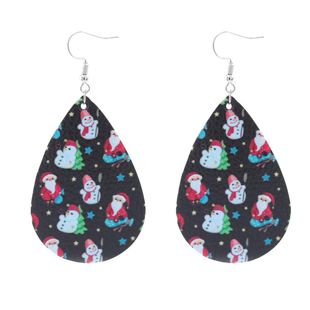 Trendy Potato-Shaped Dangle Earrings for Women - Christmas Party Jewelry Gift (Multicolor, One Size) | Perfect for Holiday Festivities, Xmas Gifts & Casual Wear