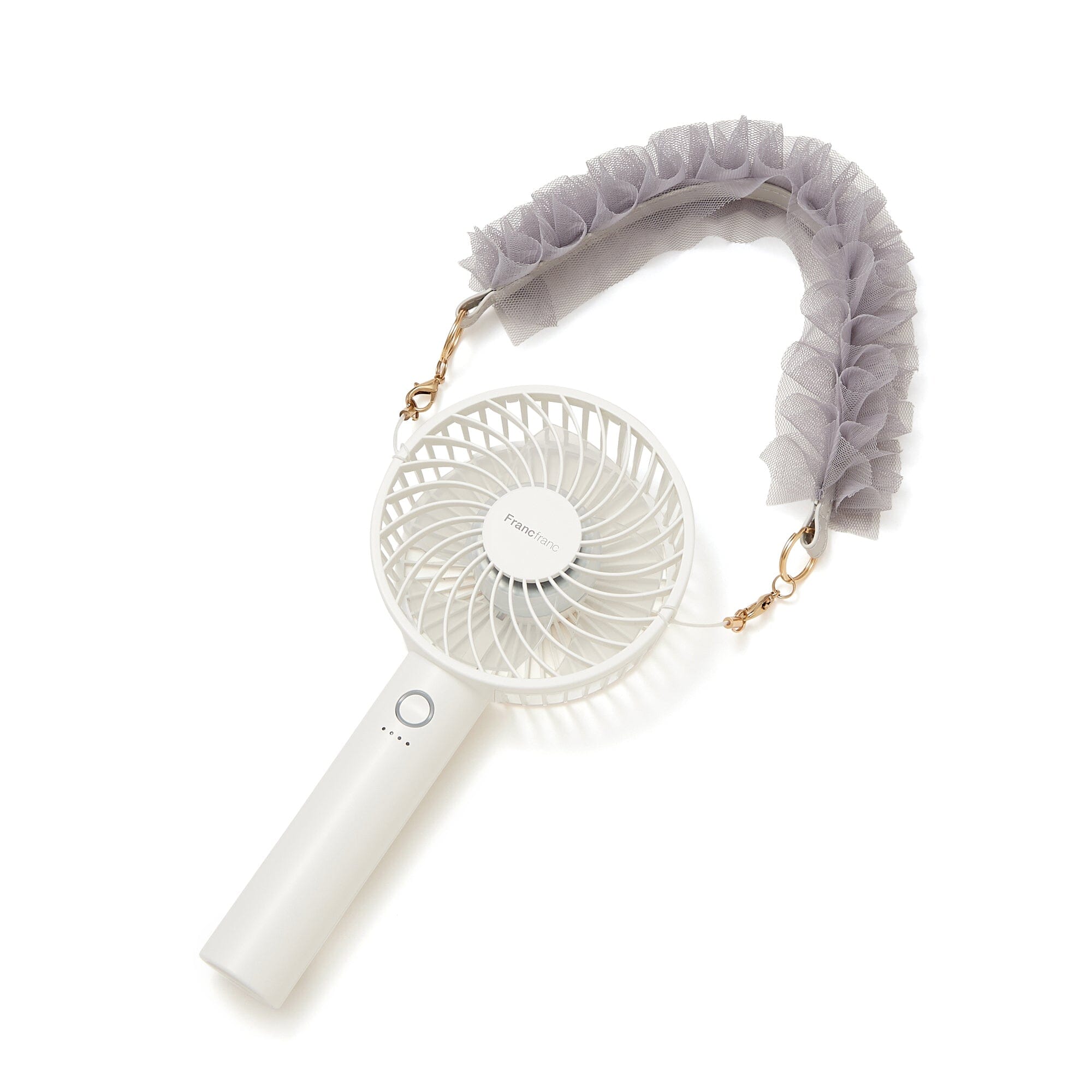 Elegant Gray Tulle Hand Strap - Perfect for Weddings, Prom & Formal Events | Frais Accessories